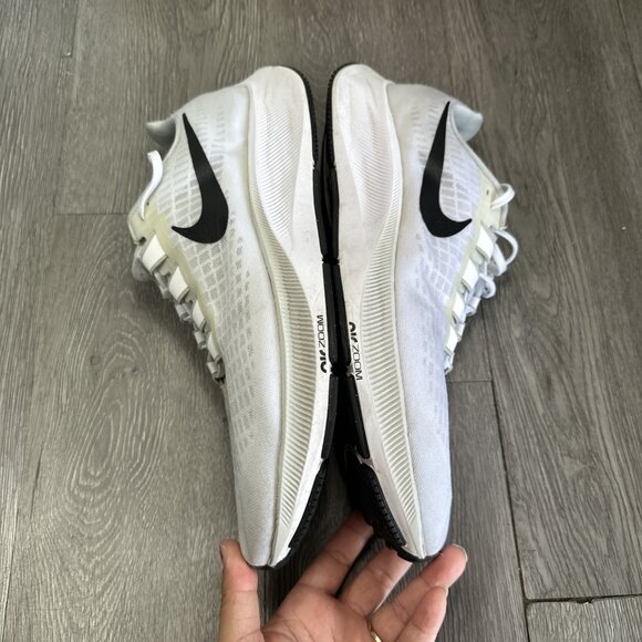 Nike Air Zoom Pegasus 37 Pure Platinum Men\'s Running Shoes BQ9646-100 Size 12 main image 6